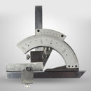 Universal Stainless Steel Bevel Protractor 2' Graduation Dial 0- 320 Degree