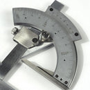 Universal Stainless Steel Bevel Protractor 2' Graduation Dial 0- 320 Degree