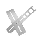 Stainless Steel Ceramic Tile Hole Locator Universal Punching Clear Durable