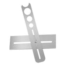 Stainless Steel Ceramic Tile Hole Locator Universal Punching Clear Durable