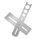 Stainless Steel Ceramic Tile Hole Locator Universal Punching Clear Durable