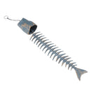 Cast Iron Fish Bone Large Creative Wind Chimes Hanging Decor Bell
