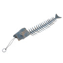 Cast Iron Fish Bone Large Creative Wind Chimes Hanging Decor Bell