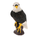 Eagle Statue Sitting Figurine Garden Decor Ornament 22 cm