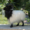 Goat Statue Standing Figurine Garden Decor Ornament 20 cm