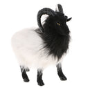 Goat Statue Standing Figurine Garden Decor Ornament 20 cm