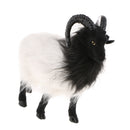 Goat Statue Standing Figurine Garden Decor Ornament 20 cm