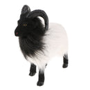 Goat Statue Standing Figurine Garden Decor Ornament 20 cm