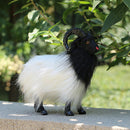 Goat Statue Standing Figurine Garden Decor Ornament 20 cm