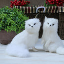 Fox Sitting Statue Figurine Garden Decor Ornament 16 cm