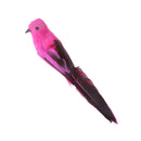 Artificial Tropical Feather Bird Clip with Long Tail Christmas Craft Decor
