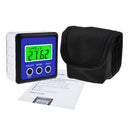 Digital Mini Angle Gauge Magnetic Angle Protractor Level Inclinometer Blue
