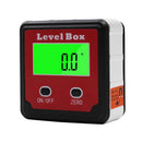 4x90Â° Digital Level Box Inclinometer Angle Gauge Protractor Red