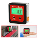 4x90Â° Digital Level Box Inclinometer Angle Gauge Protractor Red