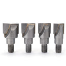 Drillpro M10 16.5-30mm Carbide Soubers Plunging Cutter Wood Cutter for Soubers Mortice Lock Fitting Jig Woodworking Tool