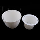 Hanging Plastic Self - Watering Flower Pot Succulent Pot With Chain Hook
