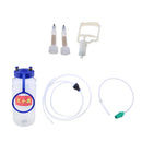 2L Dual Head Farm Milking Machine Cow Goat Sheep Milker Portable Barrel