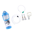 3L Dual Head Farm Milking Machine Cow Goat Sheep Milker Portable Barrel