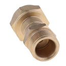 Pressure Washer Swivel Brass Hose Coupling 22mm Male to 22mm Female Adapter