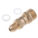 PRESSURE WASHER SCREW HOSE CONNECTOR CONNECT ADAPTER 14MM MALE x 22MM MALE