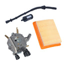 String Trimmer Carburetor & Air Filter & Fuel Filter & Fuel Line Kit for STIHL FS120 FS200 FS250 Durable Carburetter Kits Replacements