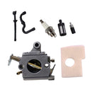 Carburetor with Oil Fuel Line for STIHL MS170 MS180 017 018 1130-120-0603