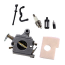 Carburetor with Oil Fuel Line for STIHL MS170 MS180 017 018 1130-120-0603