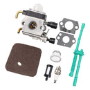Carburetor with Air Filter Fuel Line Kit for STIHL FS38 FS45 FS46 FS55 KM55