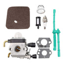 Carburetor with Air Filter Fuel Line Kit for STIHL FS38 FS45 FS46 FS55 KM55