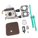 Carburetor with Air Filter Fuel Line Kit for STIHL FS38 FS45 FS46 FS55 KM55