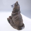 Resin Creative Raccoon Figurine Home Office Tabletop Ornament Decor Gifts