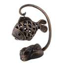 Cast Steel Candle Lantern, Fish Form, Fit for Patio, Indoors/Outdoors, Events, Parties and Wedding Decoration