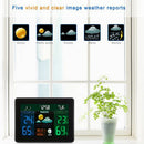 Digital Wireless Weather Station With Forecast Temperature Humidity EU Plug
