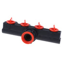 1 To 4 Water Tap Splitter 4 Tap Garden Way Hose Connector Water Hose Adaptor
