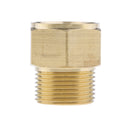 Pressure Washer Washing 22mm Female To 22mm Male Brass Connector Adaptor