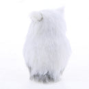 Artificial Feather Animal White Owl Home Decoration Gift Toy Handcraft Realistic Owl