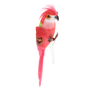 12pcs/Set Parrot Bird Artificial Feathered Animal Ornament Garden Decoration