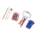 Joinery System Kit 9.5mm Vertical Hole Jig Fast Drilling Guide Tool