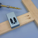 9.5mm Woodwork Guide Oblique Hole Positioner Angle Drill Bit Locator Set Kit