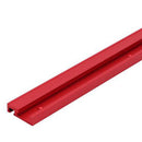 600mm T-track Woodworking 45x12.8mm T-slot Miter Track Red Aluminum Alloy 45 Type