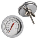 Barbecue BBQ Grill Thermometer Temp Gauge Outdoor Cam Cook Food Tool 50-500?/100-1000 ?