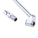 Accurate Air Tire Presure Gauge Dual Chuck Air Inflator Gun with Quick Connector