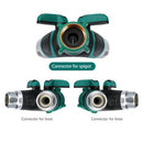 2 Nozzle Water Sprayer Lawn Grass Sprinkler Head Garden Watering Plastic