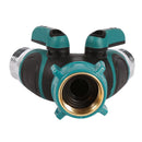 2 Nozzle Water Sprayer Lawn Grass Sprinkler Head Garden Watering Plastic