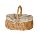 NEW willow woven picnic basket-Rectangle Rectangular Shopping basket