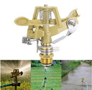 Zinc Alloy Irrigation Spray Head Metal Water Watering Sprinkler With Tripod