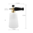 2L Wash Bottle Adjustable High Pressure Wash Gun Car Wash Snow Foam Gun