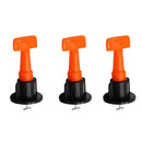 50Pcs 2-6mm Tile Leveling System Kit T Leveler Tile Spacer T Wall Floor Tool