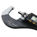 Digital Micrometer, Ratchet Thimble,, Inch/Metric Unit 0-1" (0-25mm) , 0.00003" (0.001mm) Resolution