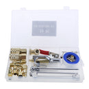 24pcs 1/4" NPT Air Accessory Kit Air Compressor Hose Tool Kit With Blow Gun